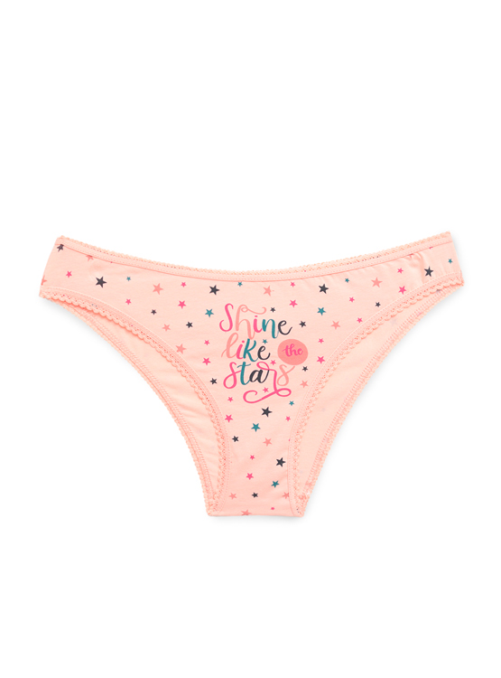 Ripley CALZÓN ALGODÓN MUJER INDEX MELÓN BIKINI JUVENIL SHINE STAR