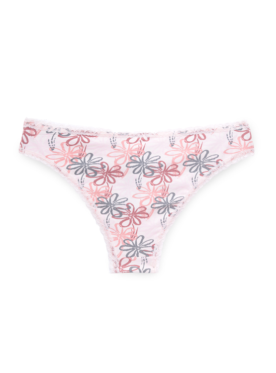 Ripley CALZÓN ALGODÓN MUJER INDEX ROSADO BIKINI DAISY