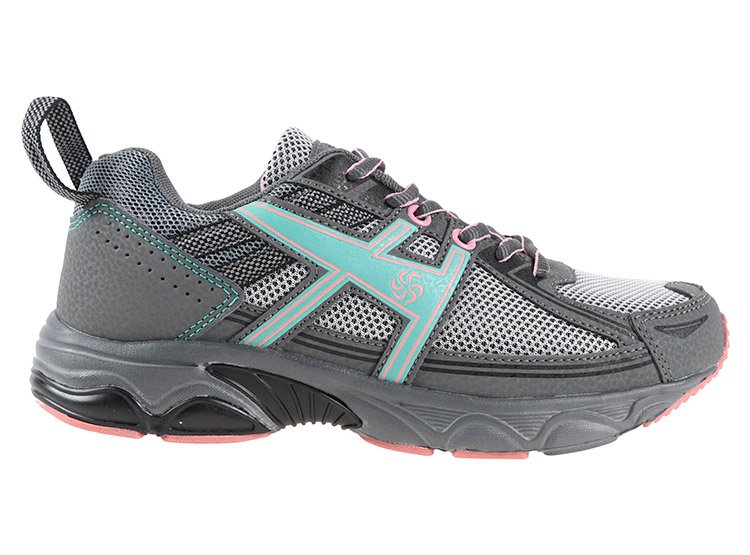 revup zapatillas running grey para mujer