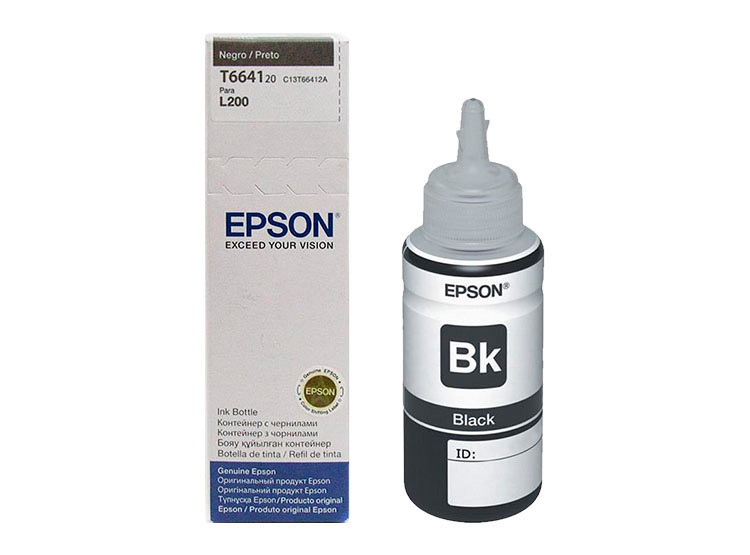 botella de tinta epson t664120