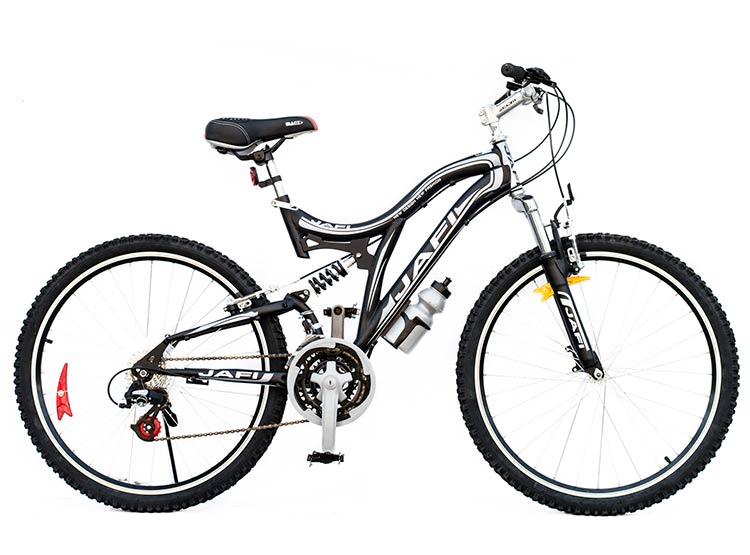 jafi bicicleta plus aro 26 unisex - plateado