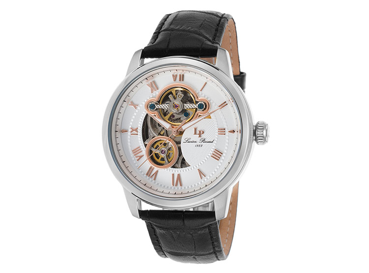 Lucien Piccard Seashark Automatique 10k Gold Swiss Watch 17
