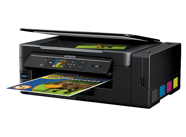 impresora multifuncional ecotank l495