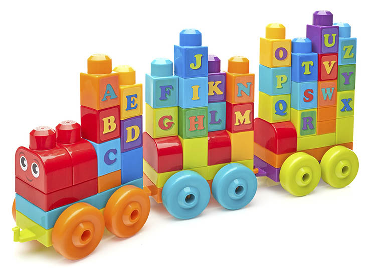 Mega Bloks FVJ49 Let's Get Learning Bricks - 150 Pezzi Con Numeri E Forme, Dai 12 Mesi - 3