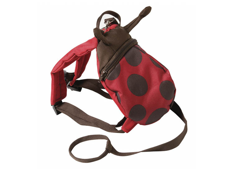 Ripley - INFANTI MOCHILA CON ARNÉS MARIQUITA - ROJO