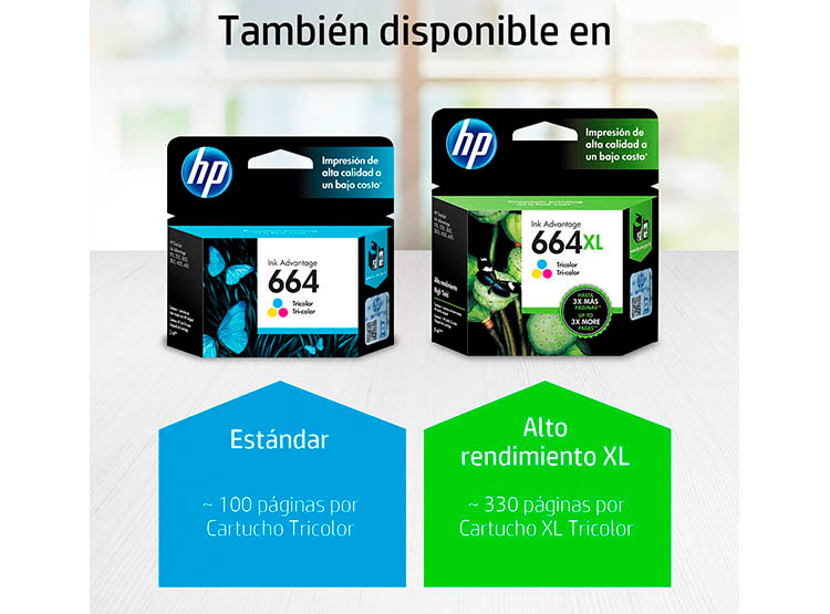 Ripley - CARTUCHO DE TINTA HP 664XL - TRICOLOR