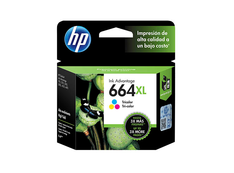 Ripley - CARTUCHO DE TINTA HP 664XL - TRICOLOR