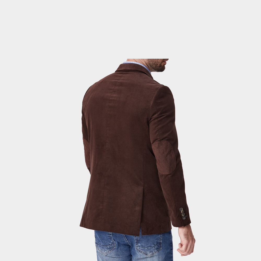 SACO ALGODÓN HOMBRE JOHN HOLDEN CHOCOLATE SA2522 GUSTAB - 3