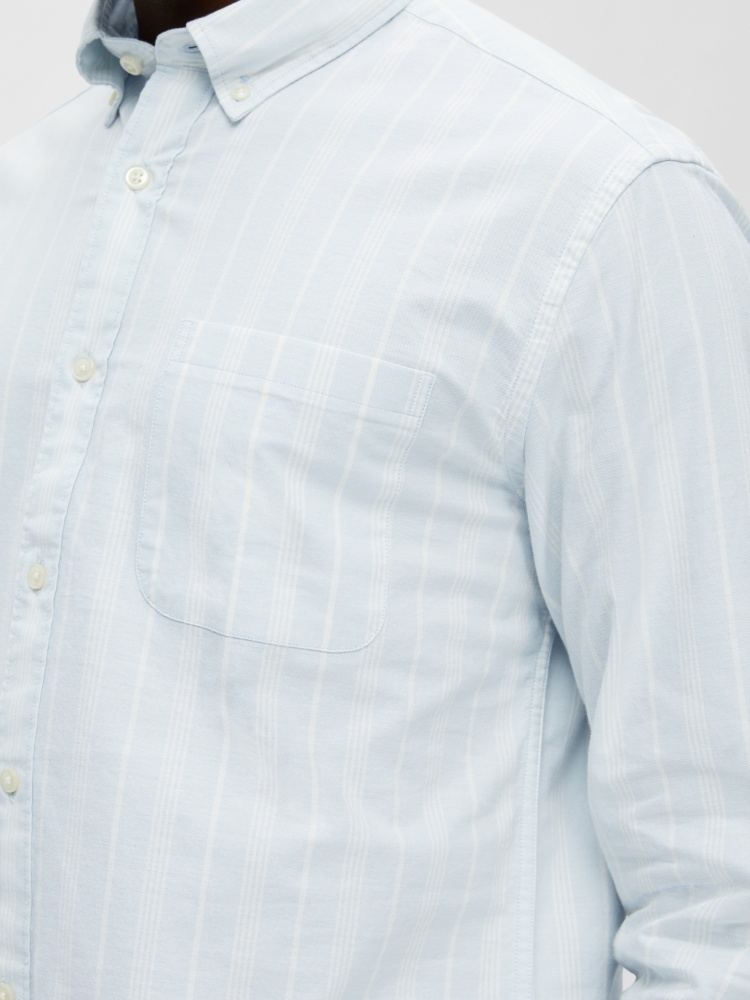 Camisas Informal Oxford De Algodón Puro Para Hombre, Camisa De Vtir