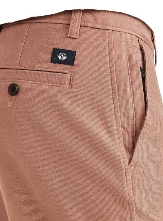 Pantalon Birddogs homme 32x30 marron chino stretch décontracté golf