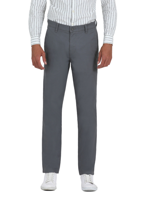 Pantalon Dockers Smart 360 Chino Taper Gris Homme