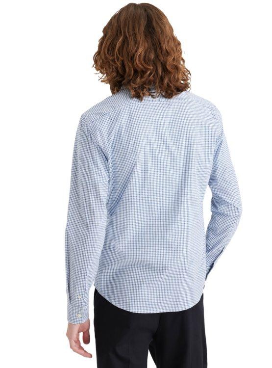 Chemise Dockers Rayures Bleu Et Blanc - Taille XL - 100% Coton - Occasion Comme Neuve