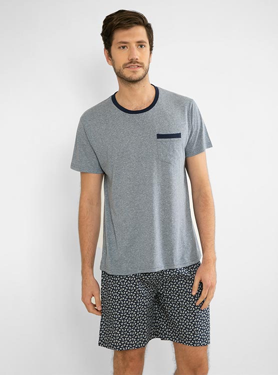PIJAMA NAVIGATA PARA HOMBRE FLORIDO