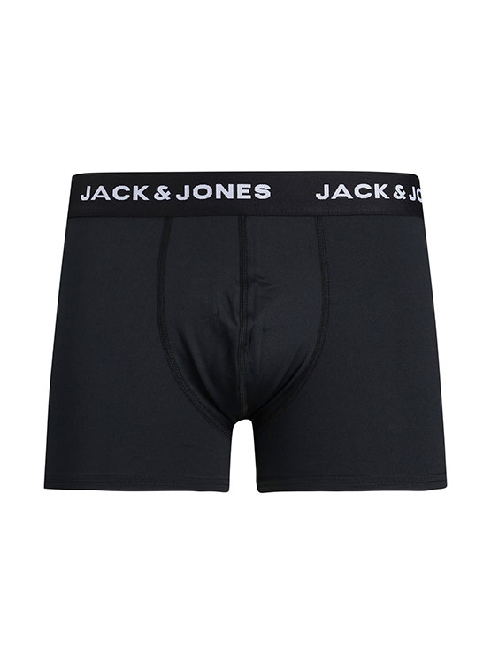 Jack & Jones SENSE 3 PACK - Boxer aderenti - black/nero