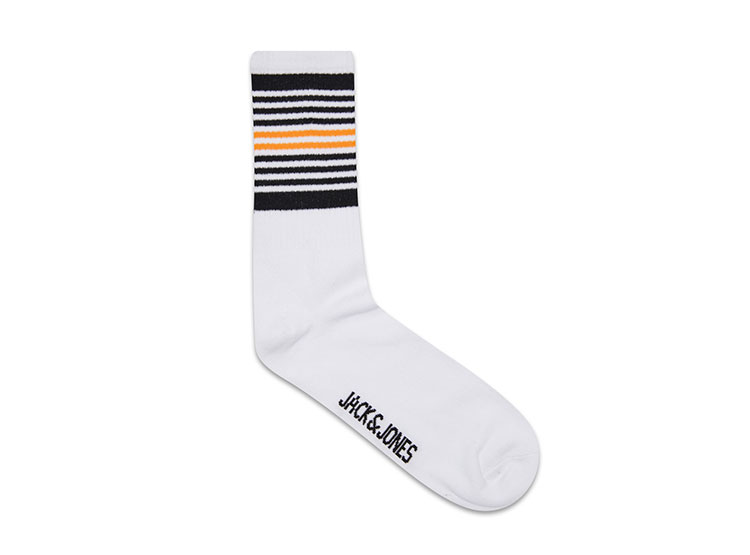 JACK & JONES Jacaedan Tennis Socks – Pack Da 5 Calzini Uomo, Colori Mix (Blu, Verde, Rosa), Taglia Unica