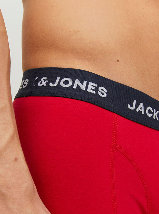 JACK & JONES Boxer Uomo | Pacco Da 3 | Mutande A Pantaloncino Cotone