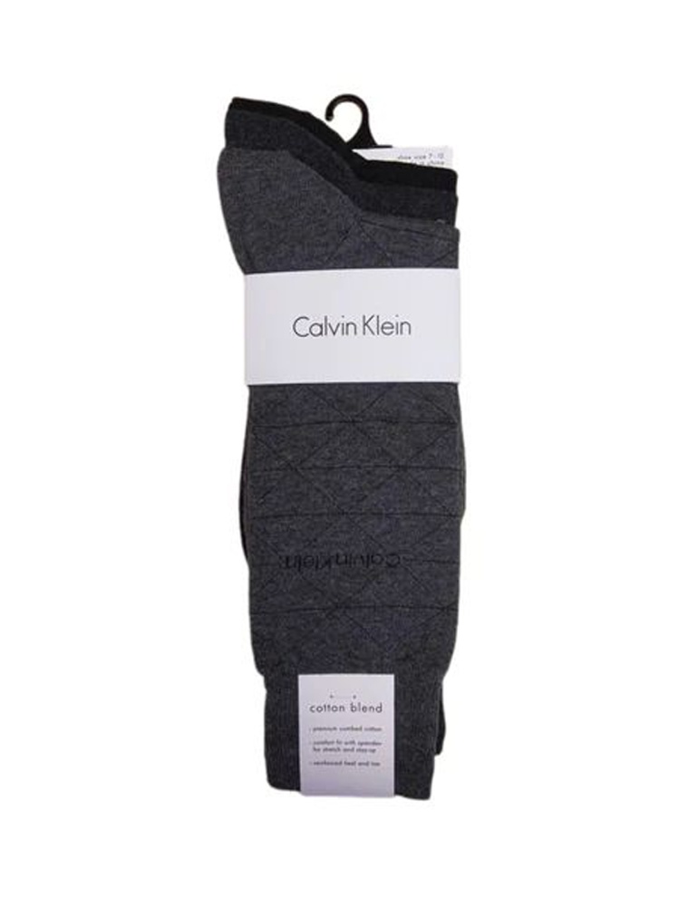 MEDIAS PACK X3 ALGODÓN CKM201DR54001 CALVIN KLEIN PARA HOMBRE - 1