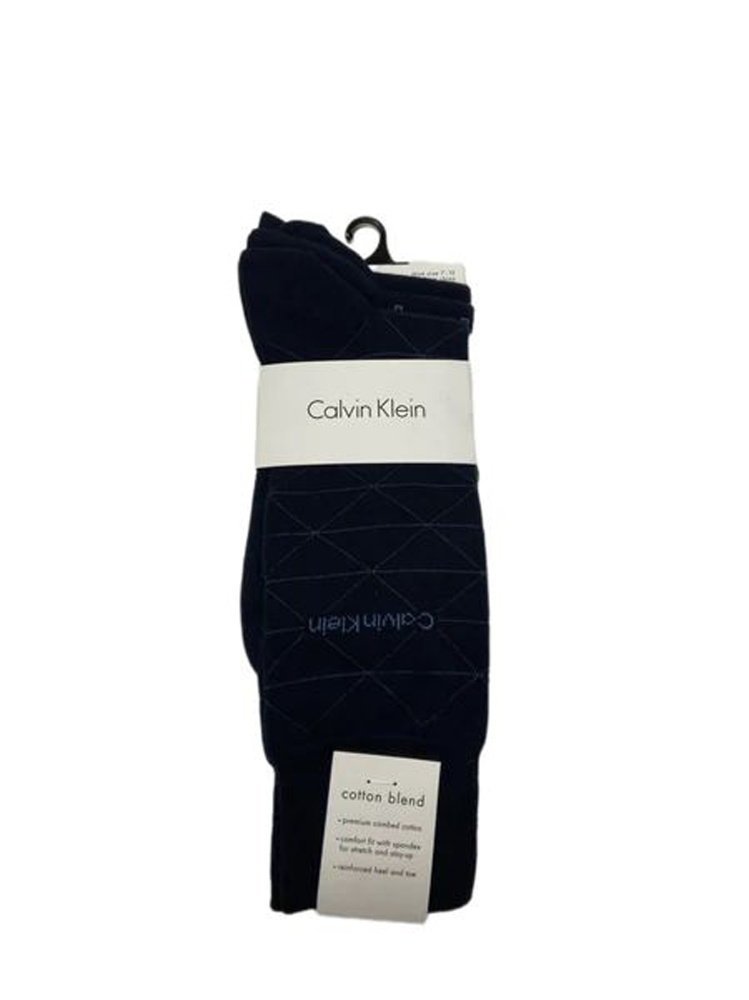 MEDIAS PACK X3 ALGODÓN CKM201DR54003 CALVIN KLEIN PARA HOMBRE - 1