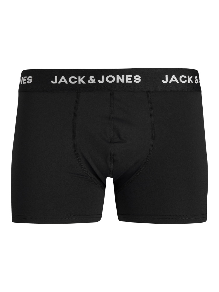 Jack & Jones Boxer Uomo - Confezione Da 3 - Intimo In Jersey Di Cotone - Forma H - Elastico In Vita