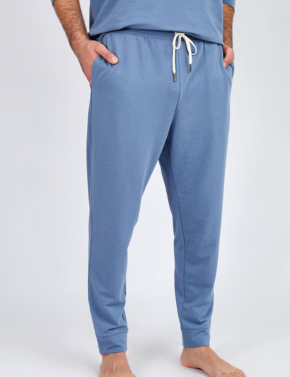 JOGGER LARGO HOMBRE IN BLOOM CELESTE OCEAN BLUE - 1