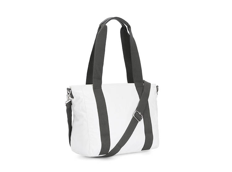 KIPLING CARTERA ASSENI S WHITE METALLIC