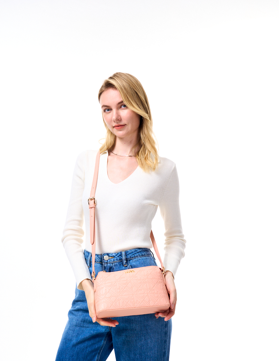 Ripley - CARTERA H & CO. CROSSBODY 5022 ROSADO
