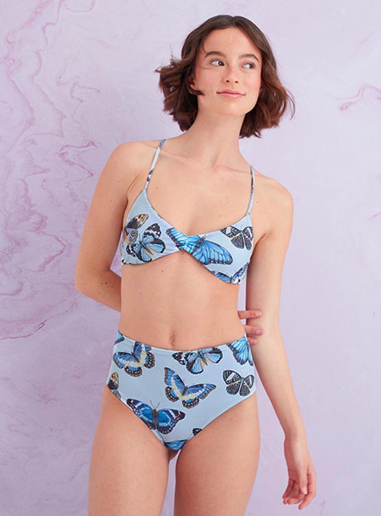 Bikini Firefly Yuna Rosso 38B – Push-up Asciugatura Rapida Con Imbottiture Rimovibili