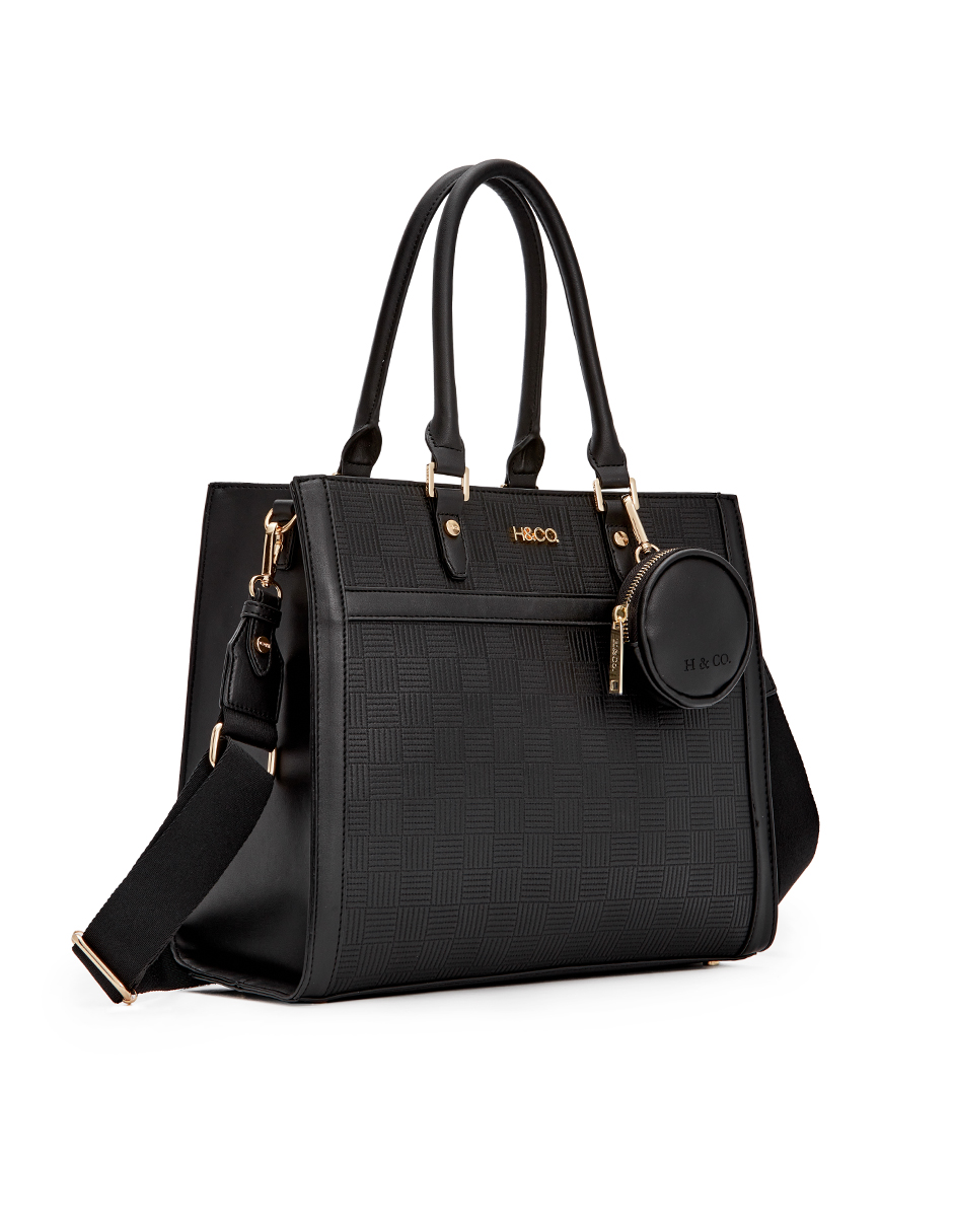 Ripley - CARTERA H & CO. TOTE BAG 5102 NEGRO