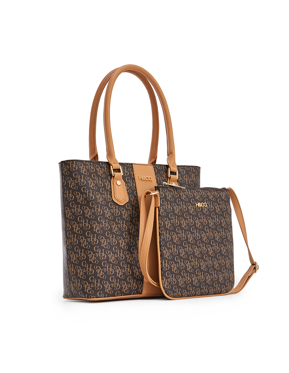 Ripley - CARTERA H & CO. TOTE BAG P247BF22 CAFÉ