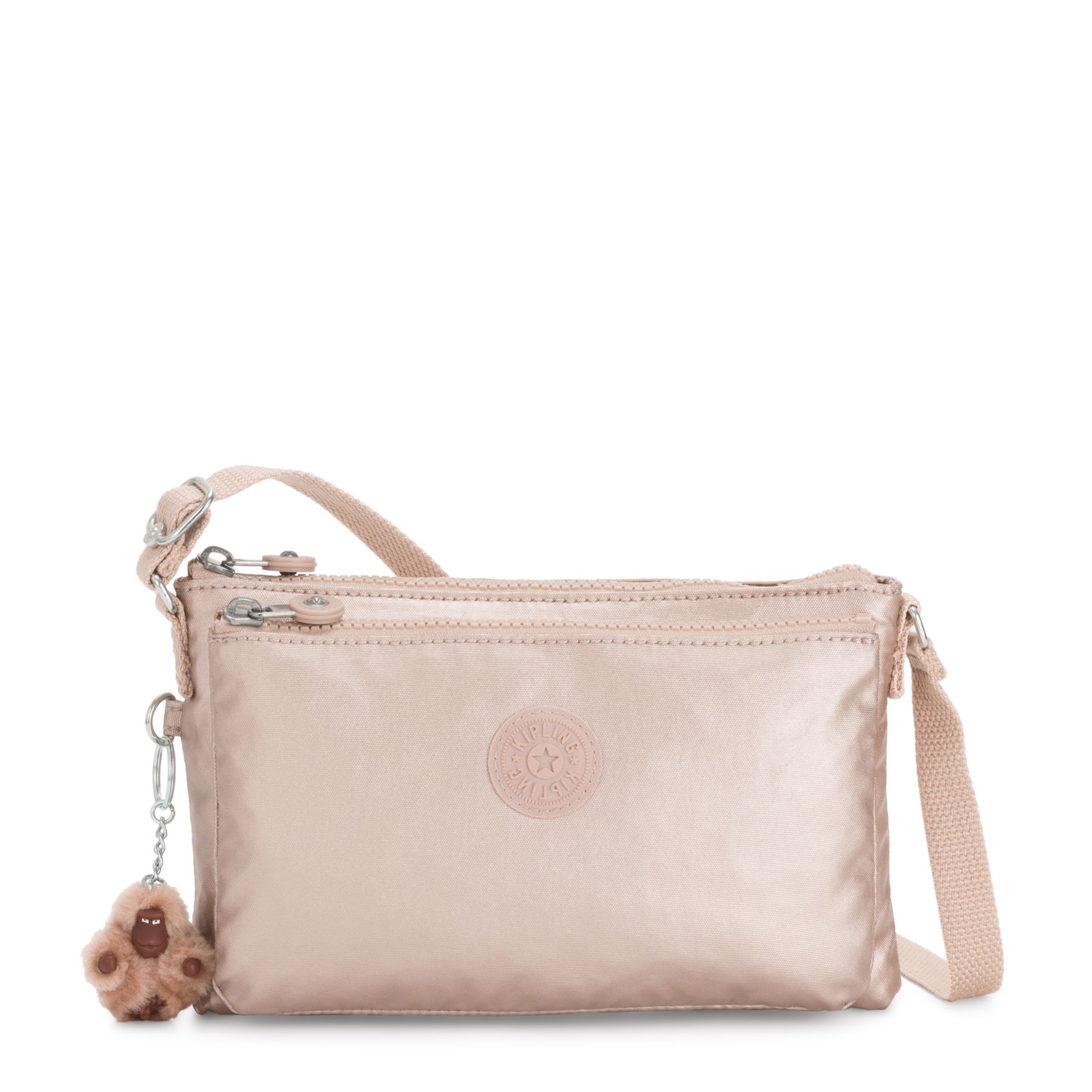 Kipling Borsa a mano - confetti pink/rosa fluo