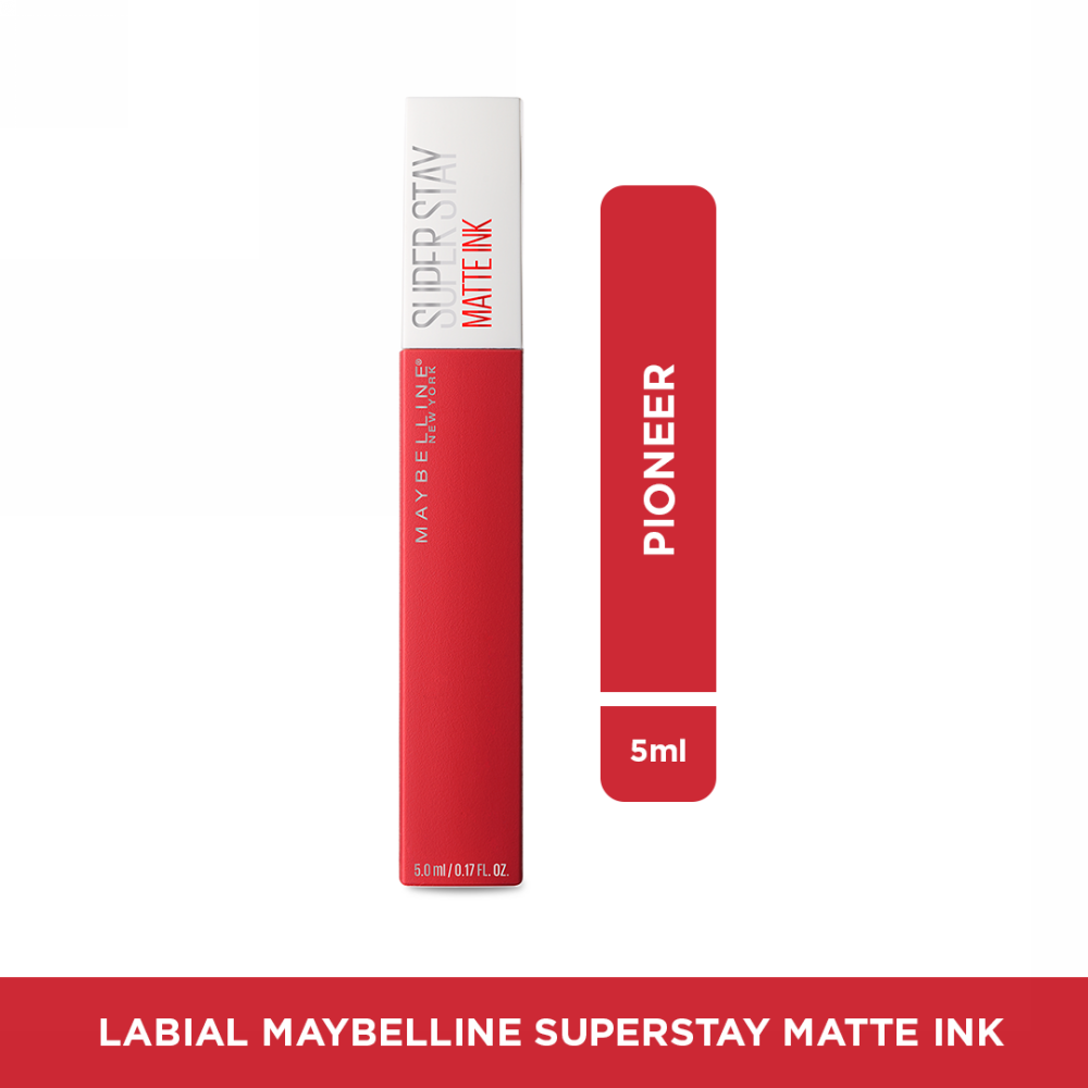 LABIAL MAYBELLINE LÍQUIDO NY MATTE INK PIONEER - 1