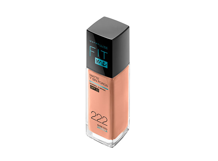 BASE MAYBELLINE FIT ME MATTE + PORELESS TONO TRUE BEIGE 1.00 FL OZ - 2