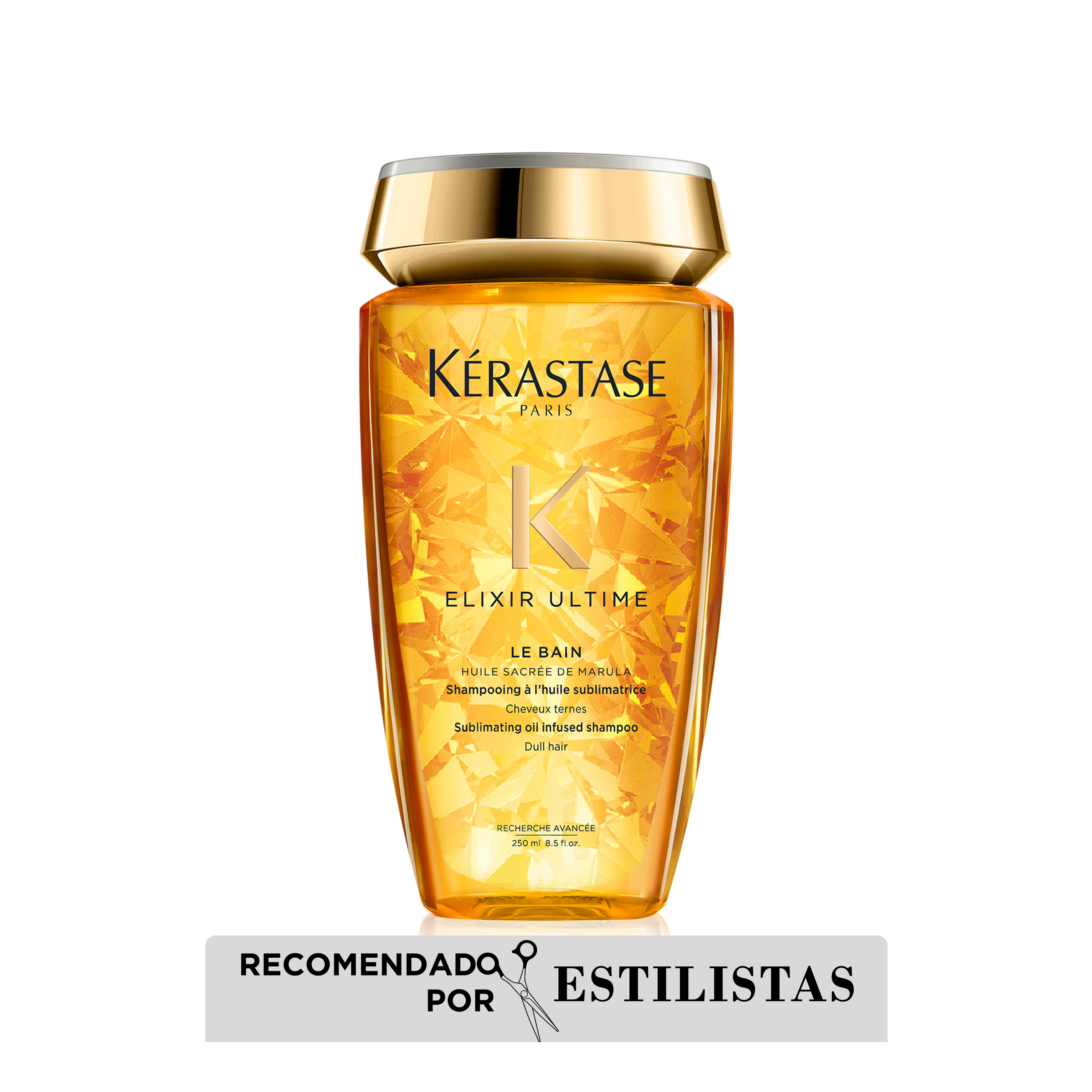 SHAMPOO PARA CABELLOS CON FALTA DE BRILLO BAIN ELIXIR ULTIME ELIXIR ULTIME 250ML - 1