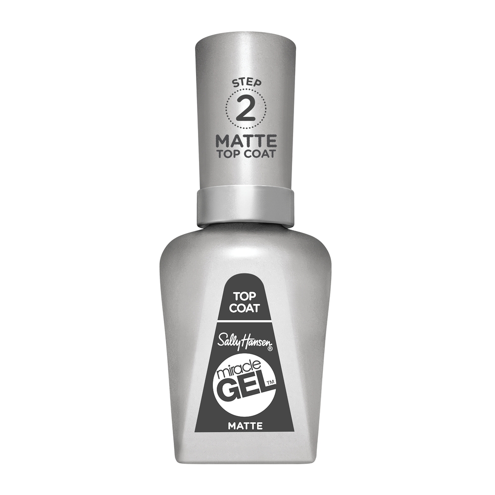 ESMALTE SALLY HANSEN 99350046944 14.7 ML MIRACLE GEL TOP COAT MATTE - 1