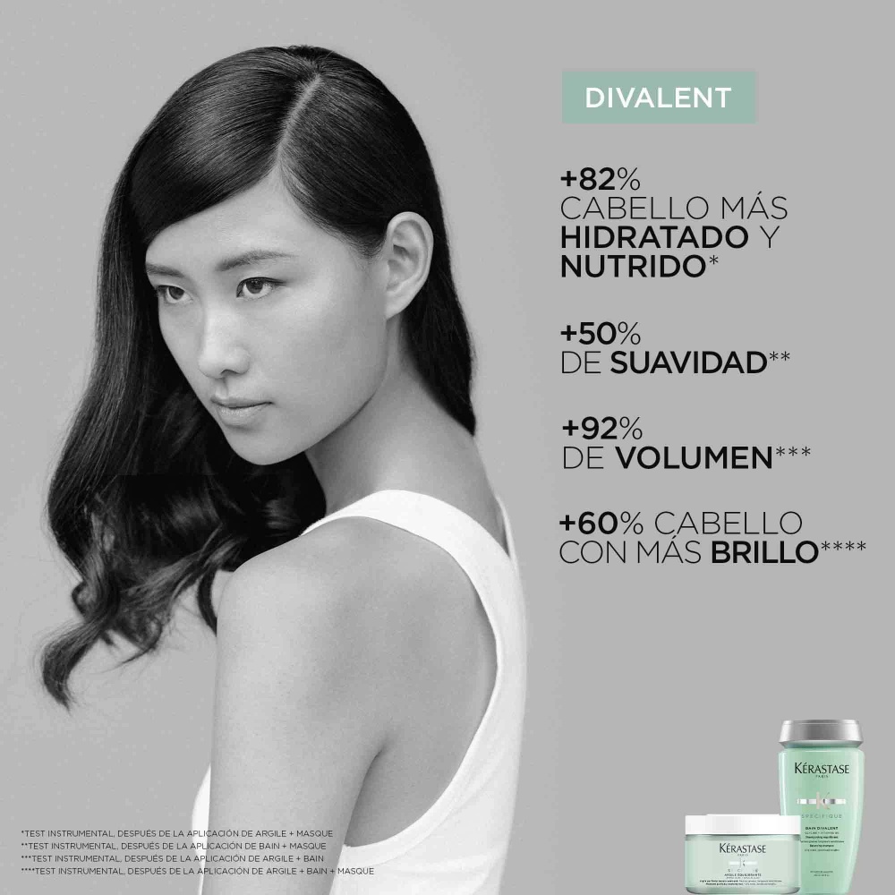 SHAMPOO KÉRASTASE PARA CABELLOS CON RAÍCES GRASAS BAIN DIVALENT SPÉCIFIQUE 500ML - 2
