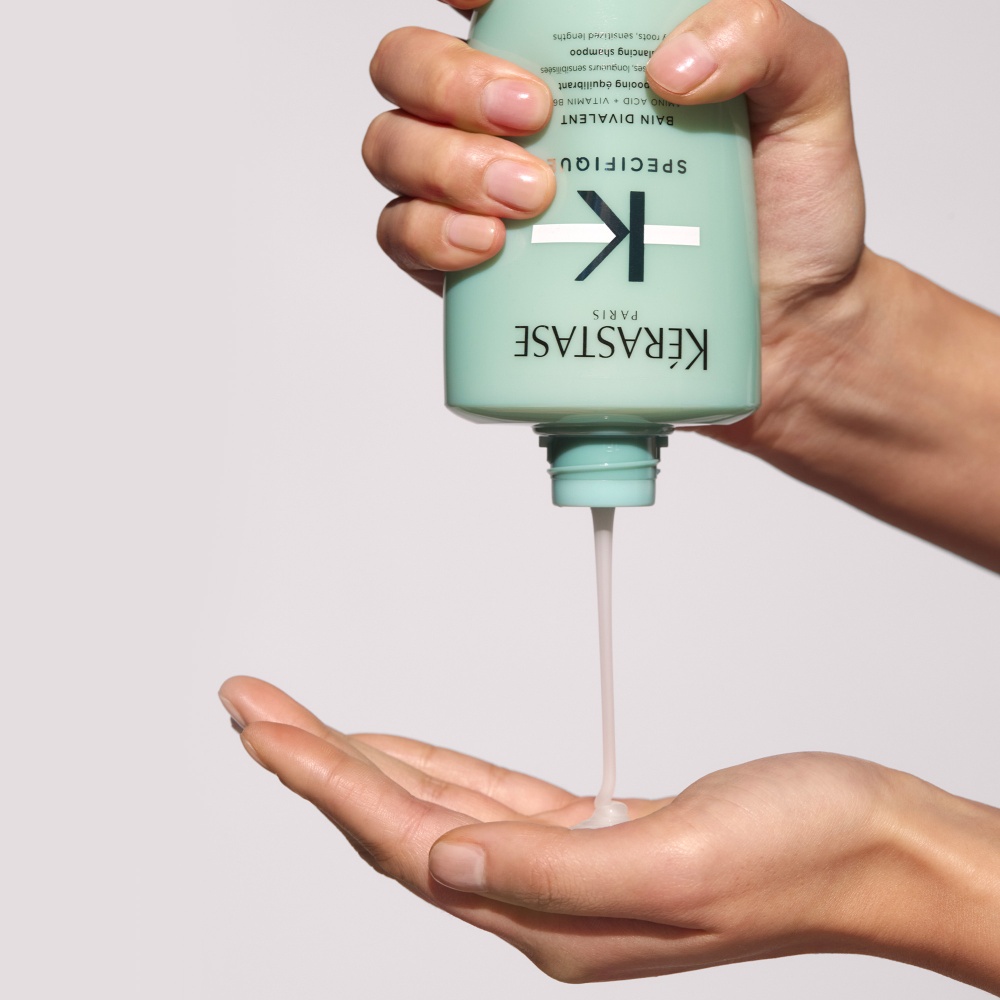 SHAMPOO KÉRASTASE PARA CABELLOS CON RAÍCES GRASAS BAIN DIVALENT SPÉCIFIQUE 500ML - 6