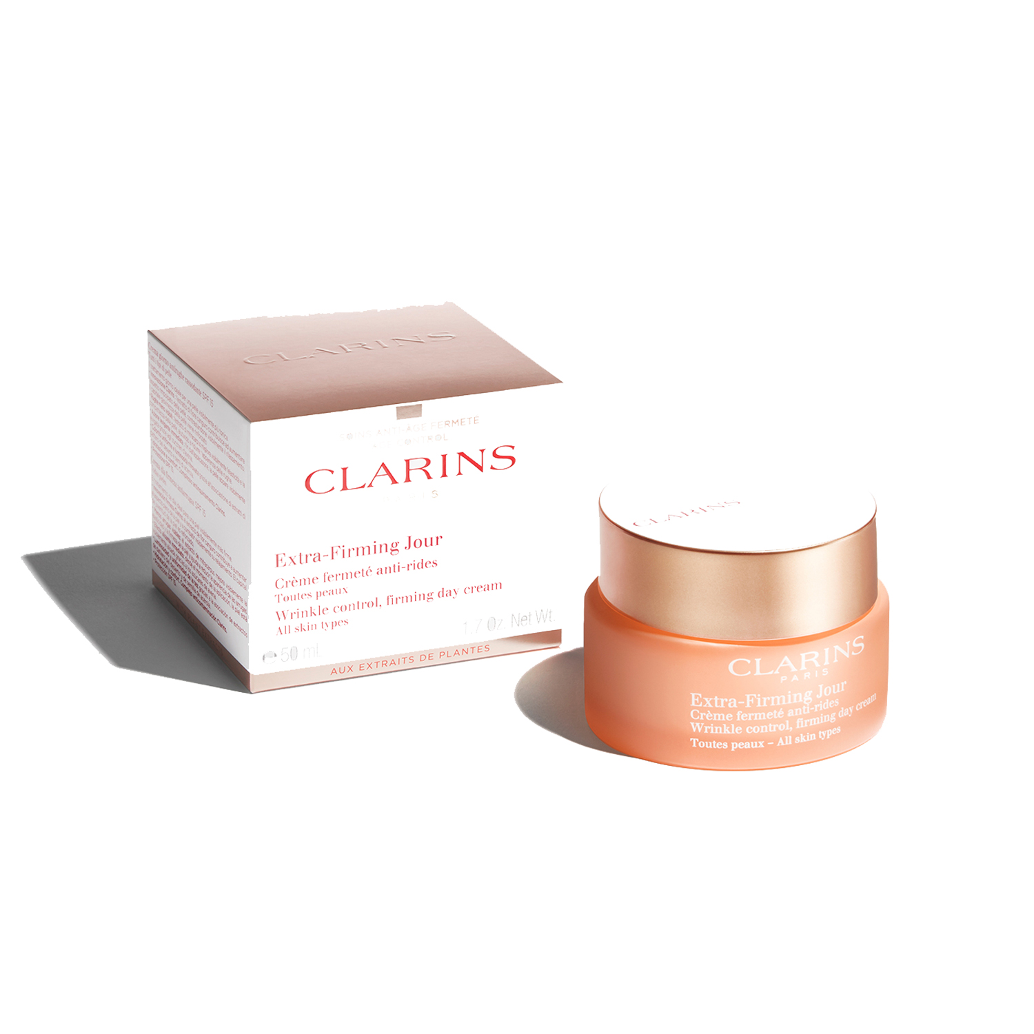 TRATAMIENTO FACIAL CLARINS EXTRA-FIRMING DAY CREAM - TODO TIPO DE PIEL 50ML - 9