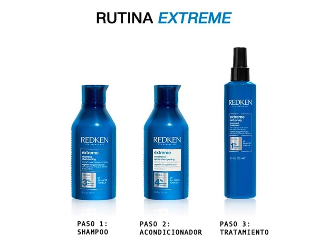 ACONDICIONADOR REDKEN EXTREME PARA CABELLO DAÑADO 300 ML - 4