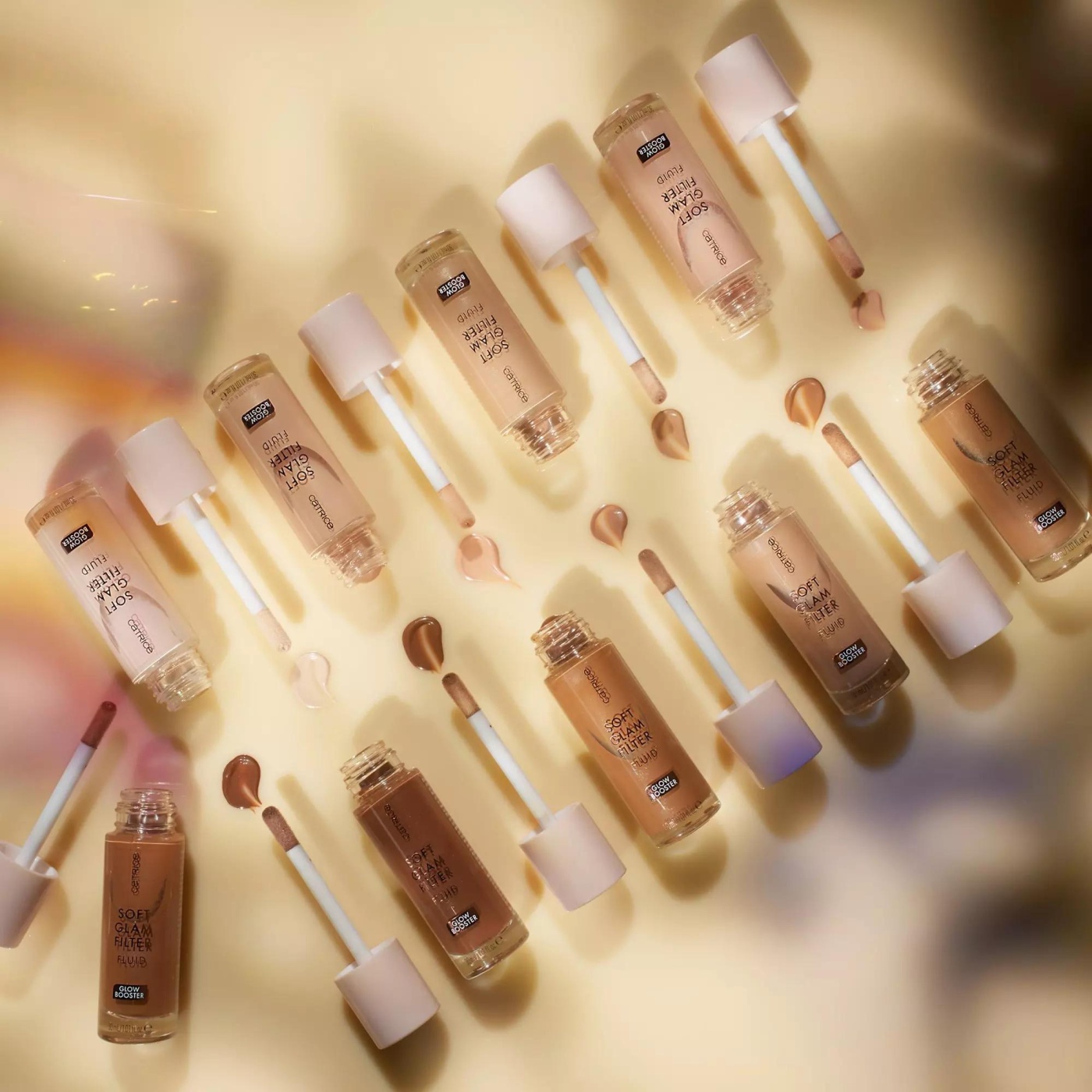 Catrice Bundle: Soft Glam Filter Fluid Foundation Nr. 010 (30 Ml) + Melted Sun Cream Bronzer Nr. 020
