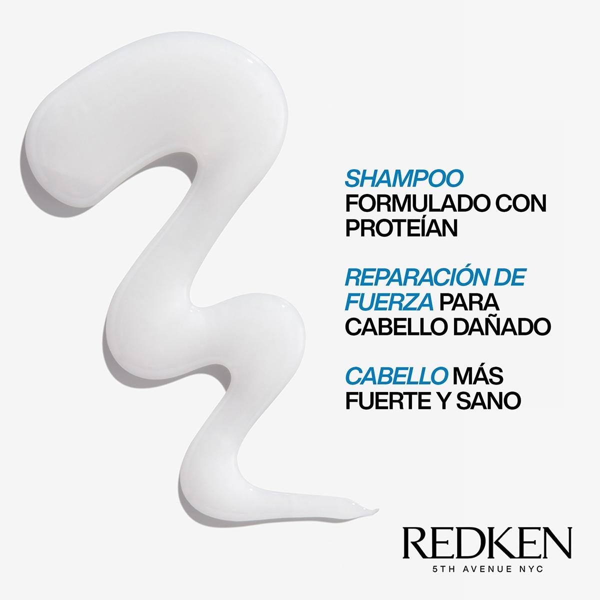 REDKEN SHAMPOO EXTREME 300ML PARA CABELLO DAÑADO - 2