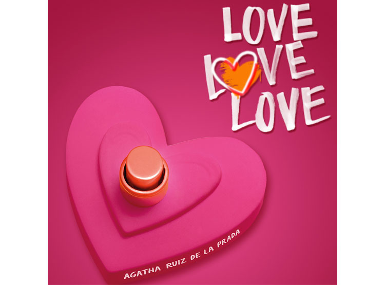 PERFUME AGATHA RUIZ DE LA PRADA LOVE LOVE LOVE MUJER EDT 50 ML - 4
