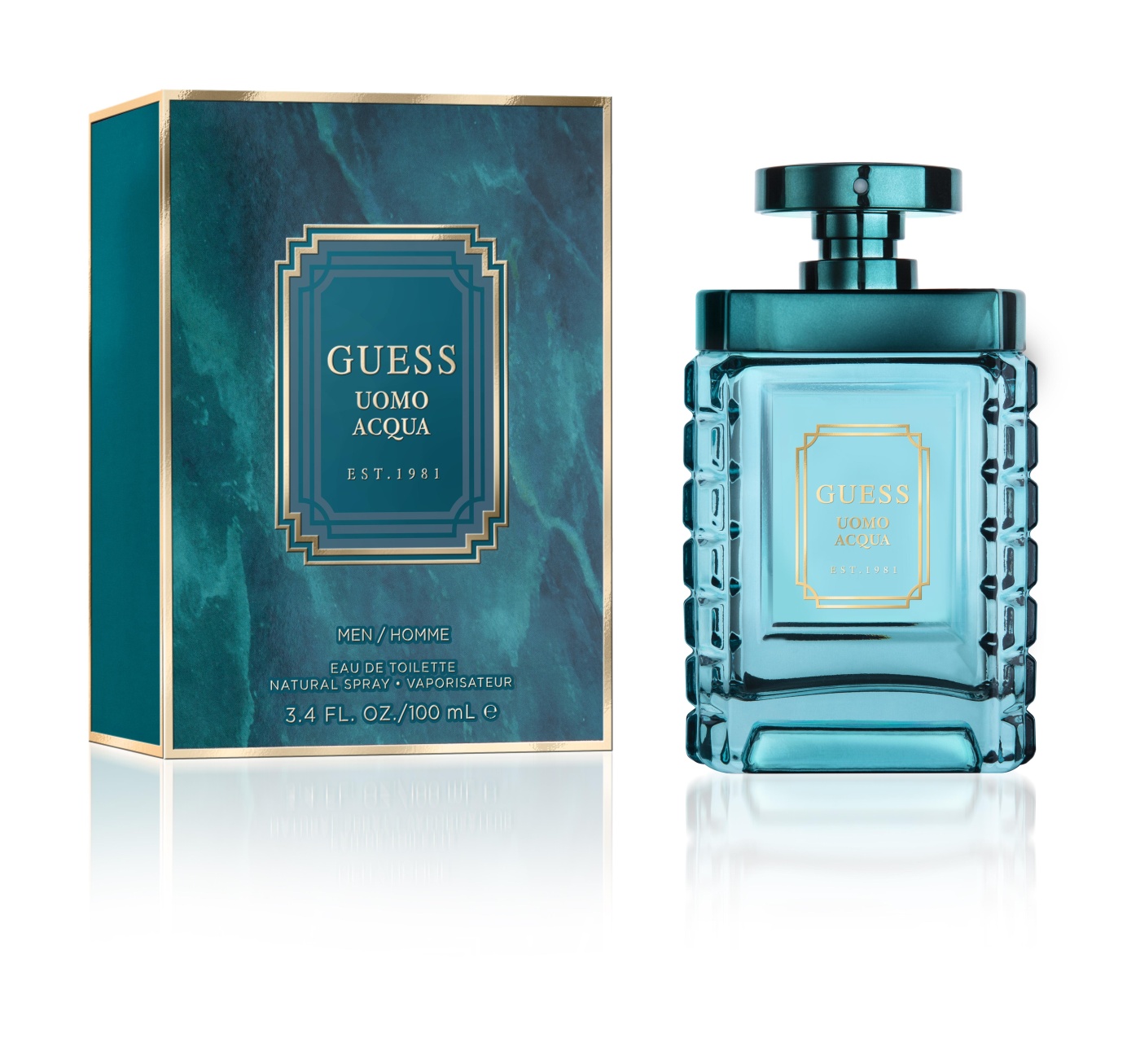PERFUME GUESS UOMO ACQUA HOMBRE EDT 100 ML - 1