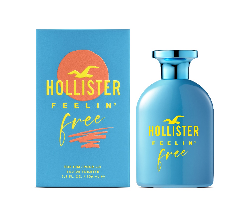 PERFUME HOLLISTER FEELING' FREE HOMBRE EDT 100ML - 3