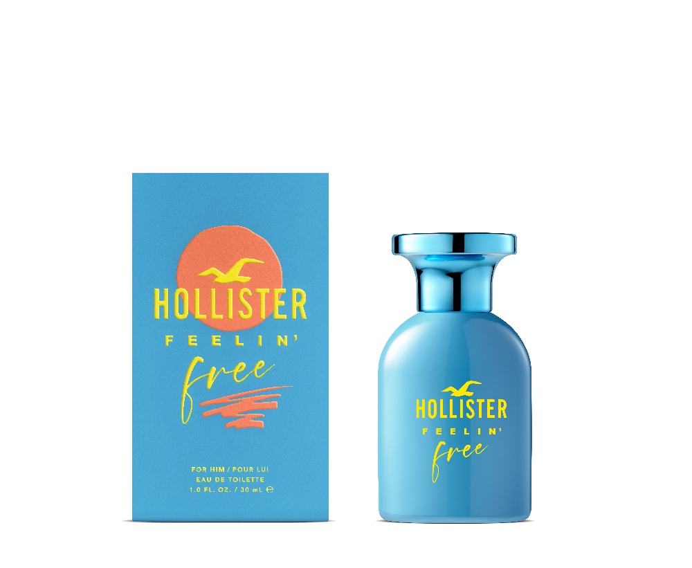 PERFUME HOLLISTER FEELING' FREE HOMBRE EDT 30ML - 3