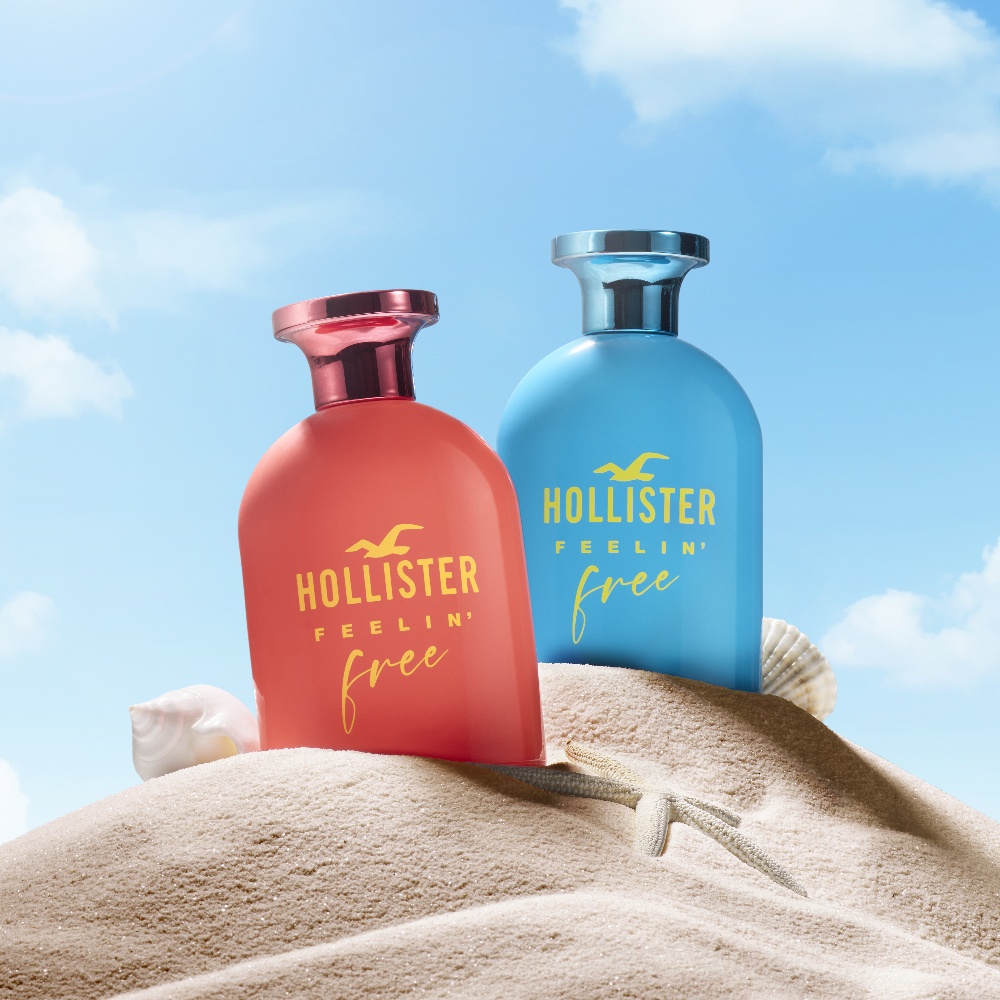 PERFUME HOLLISTER FEELING' FREE HOMBRE EDT 30ML - 5