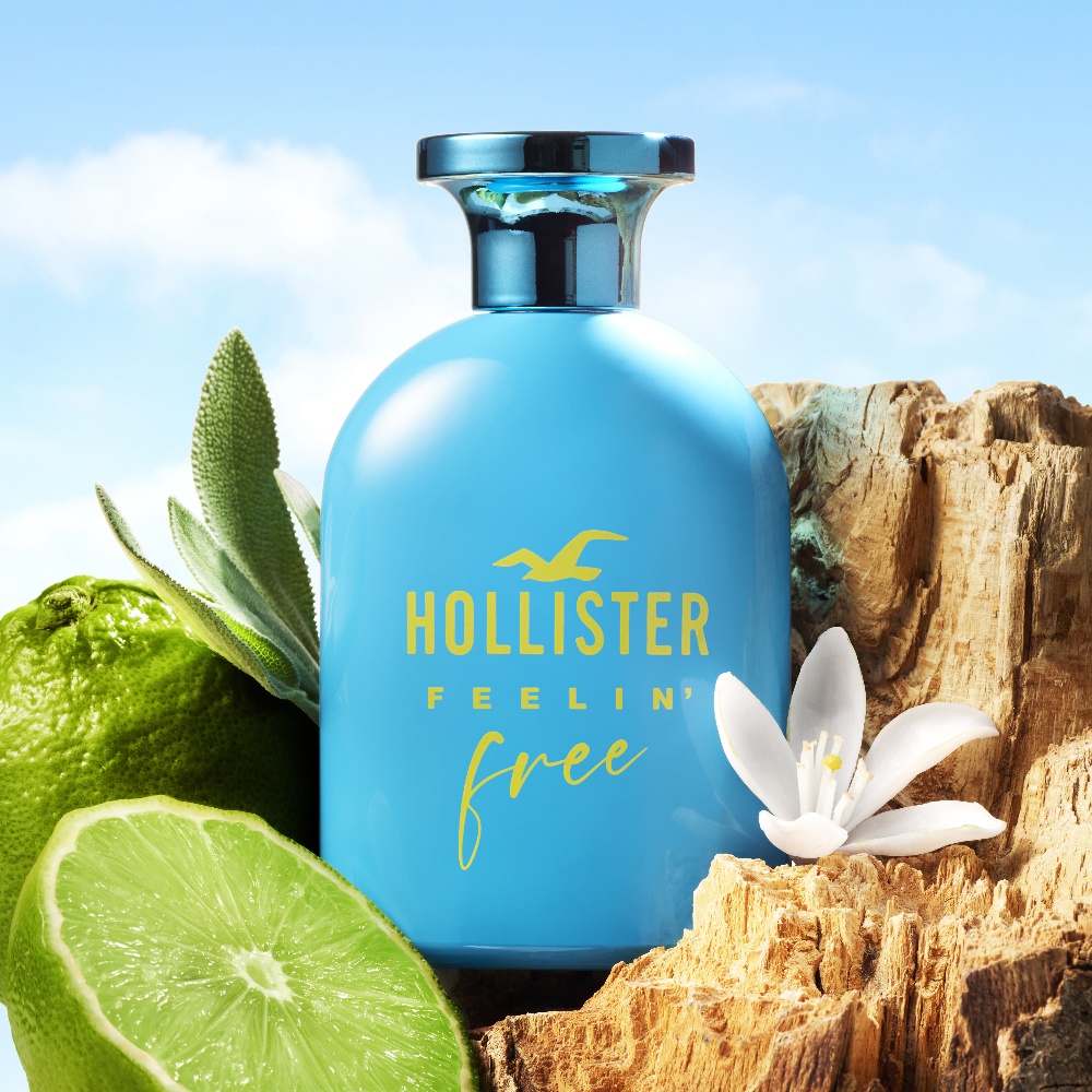 PERFUME HOLLISTER FEELING' FREE HOMBRE EDT 30ML - 6