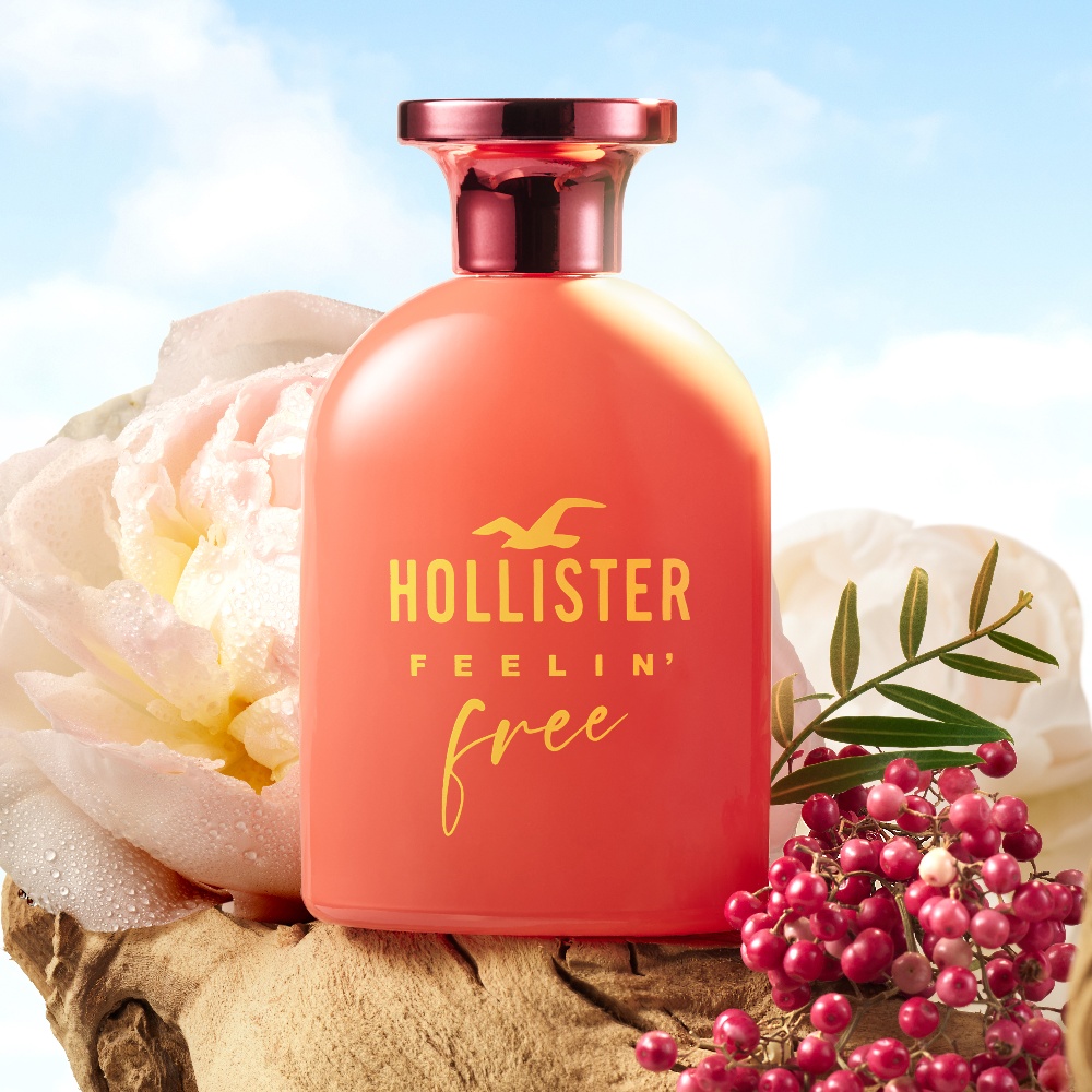 PERFUME HOLLISTER FEELING' FREE MUJER EDT 100ML - 6