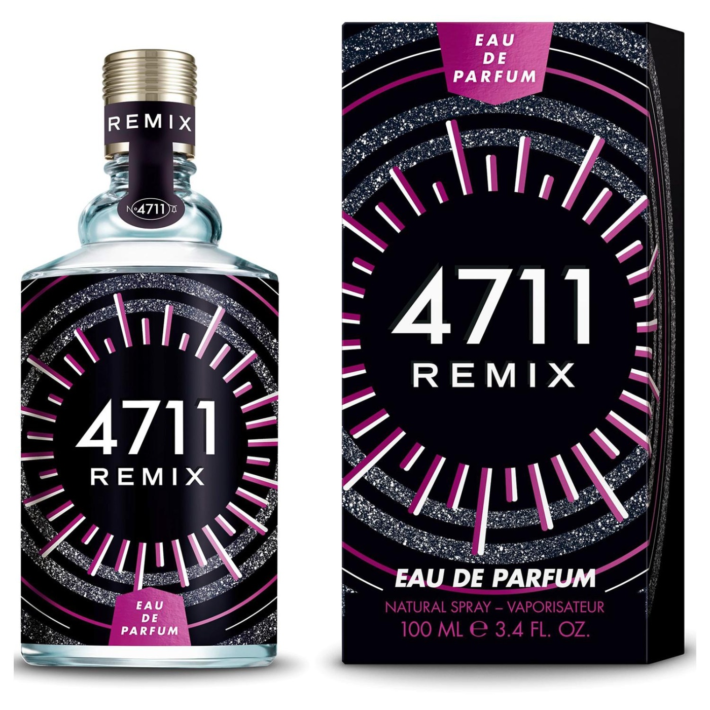 PERFUME 4711 REMIX ELECTRIC NIGHT MUJER EDP 100ML - 1