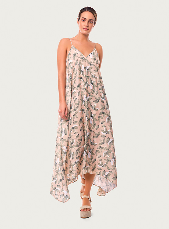 VESTIDO MENTHA Y CHOCOLATE PARA MUJER TAI