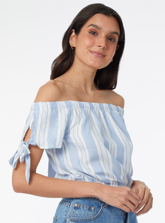 Ripley - BLUSA INDEX MUJER MANGA CORTA FAGA